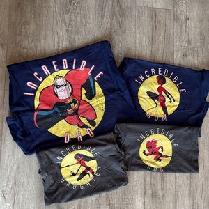 Incredible Family Costume Set - Blue and Gray